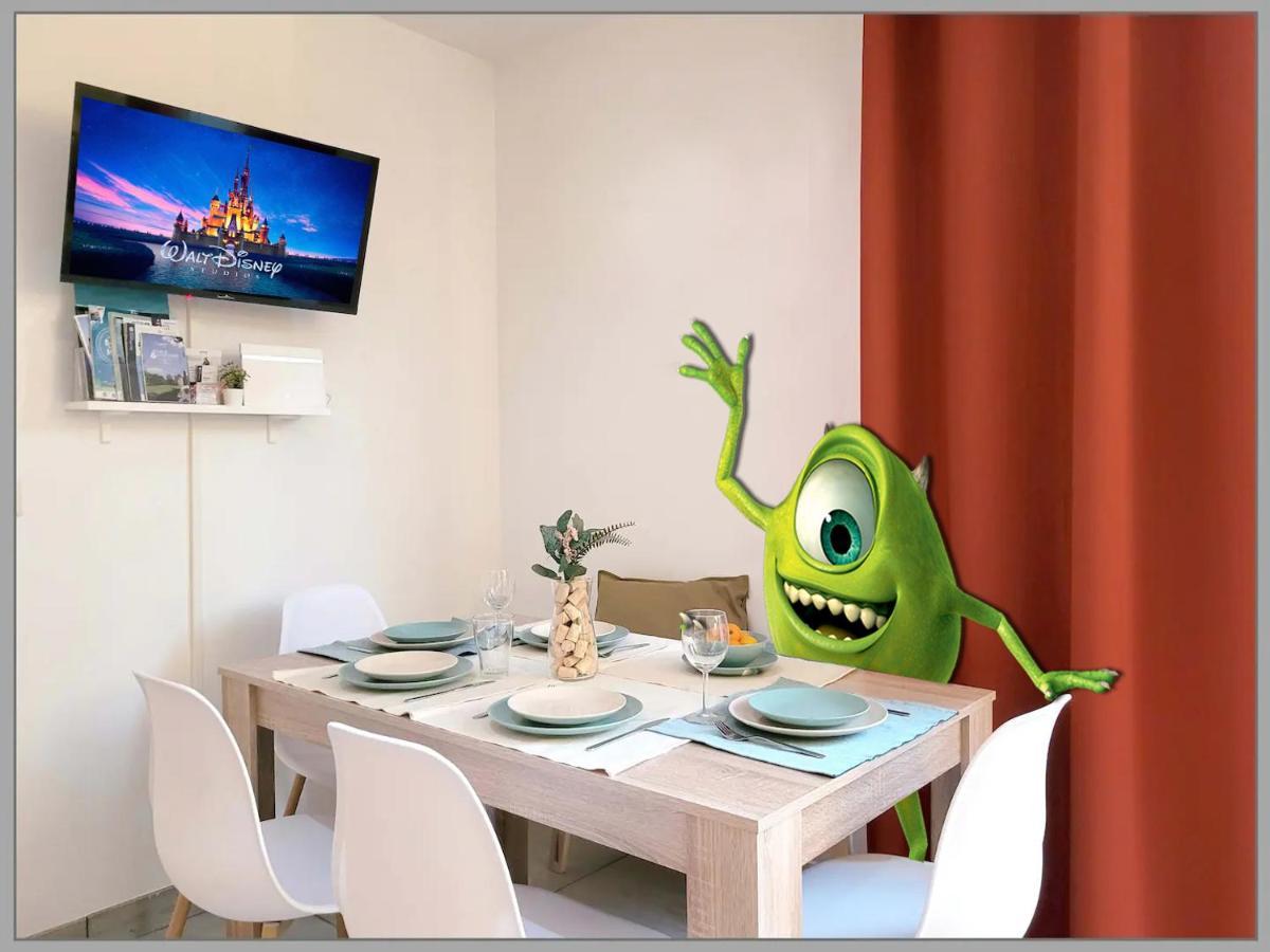 Appartement Avec Salle De Jeux Privee,10Min De Disney Transport En Commun 6 Couchages Chanteloup en Brie Bagian luar foto