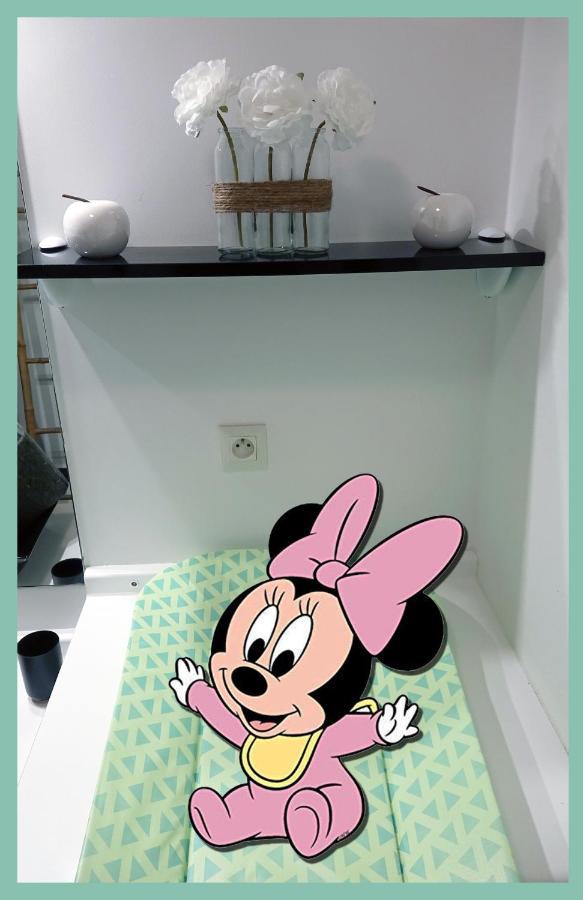 Appartement Avec Salle De Jeux Privee,10Min De Disney Transport En Commun 6 Couchages Chanteloup en Brie Bagian luar foto
