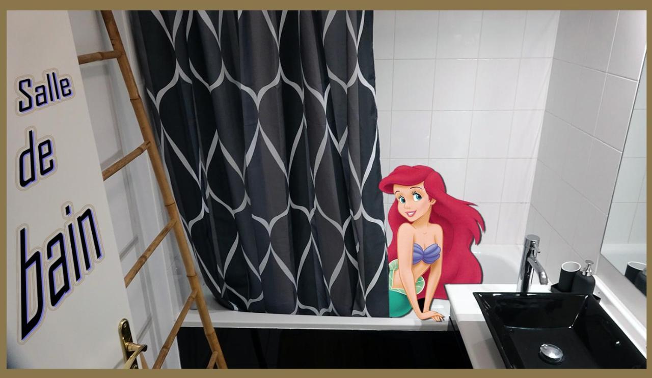 Appartement Avec Salle De Jeux Privee,10Min De Disney Transport En Commun 6 Couchages Chanteloup en Brie Bagian luar foto