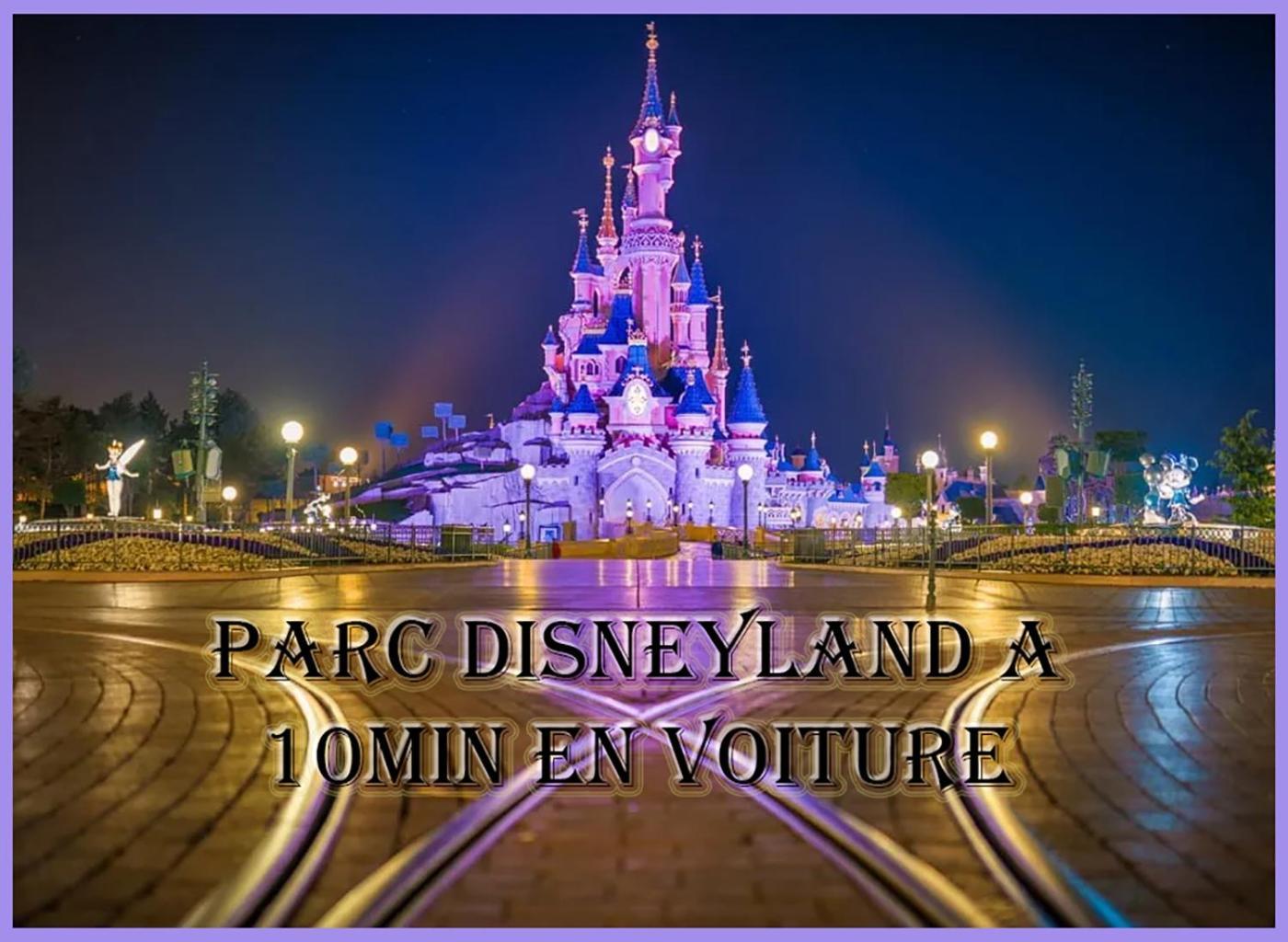 Appartement Avec Salle De Jeux Privee,10Min De Disney Transport En Commun 6 Couchages Chanteloup en Brie Bagian luar foto
